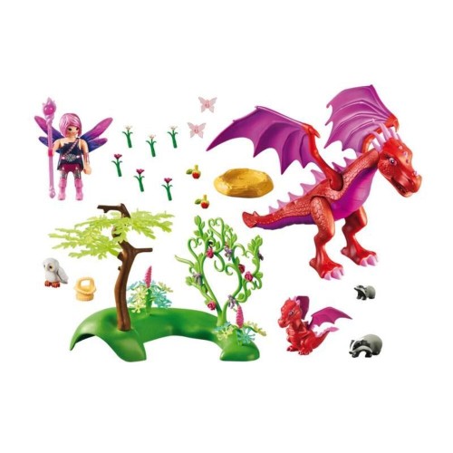 Dragon con bebe Playmobil 4008789091345