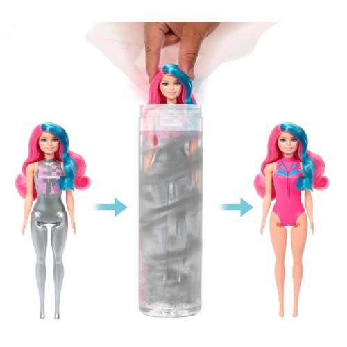 Barbie color reveal serie disco star surtido.Mattel 19473527