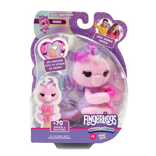 Fingerlings con 70 sonidos y reacciones colores magicos Biza