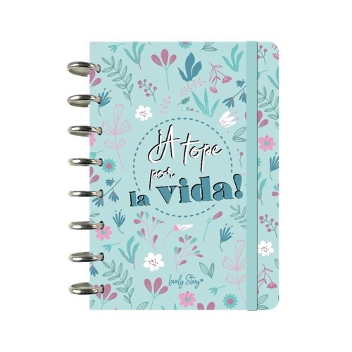 Cuaderno A5 smart book a tope por la vida Lovely Story 84354