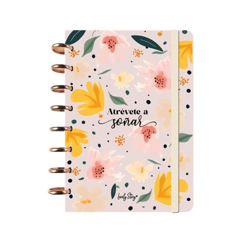 Cuaderno A5 smart book Atrévete a soñar Lovely Story 8435458