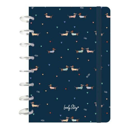 Cuaderno A5 smart book Guau100 hojas Lovely Story 8435458102