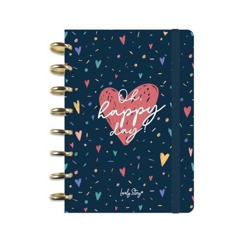 Cuaderno A5 smart book Oh happy day Lovely Story 84354580977