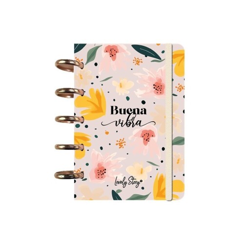 Cuaderno A6 smart book Buena vibra Lovely Story 843545810308