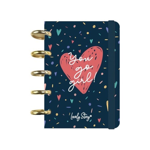 Cuaderno A6 smart book You go girl Lovely Story 843545809780