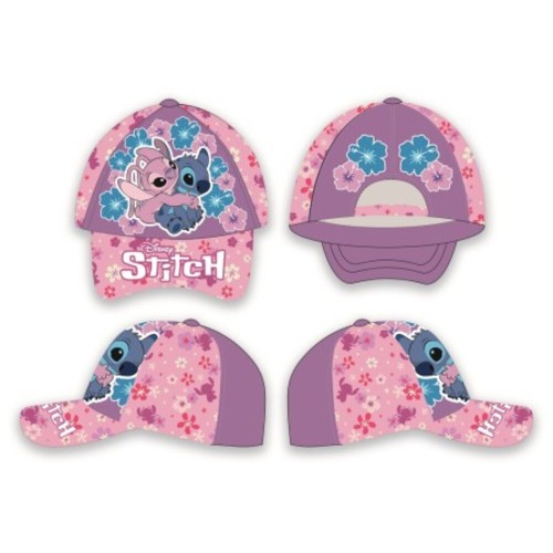 Gorra rosa flores Stitch Factory 8436615537396 2