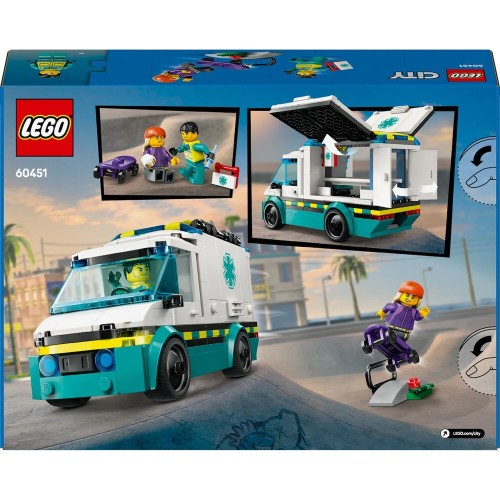 LEGO AMBULANCIA DE EMERGENCIAS 5702017812410
