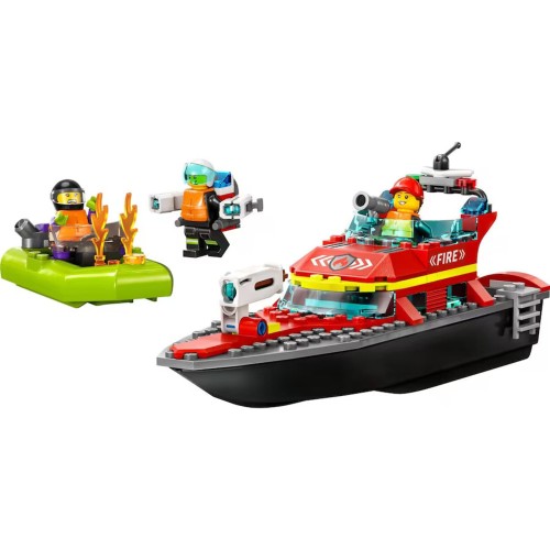 LEGO LANCHA DE RESCATE DE BOMBEROS 5702017416335