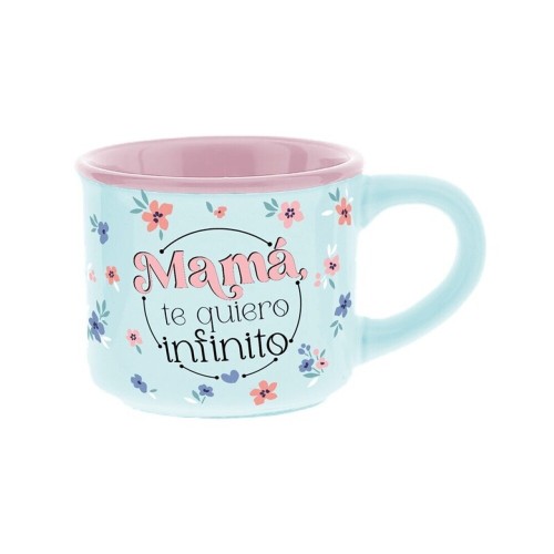 Mini taza 50ml Mamá, te quiero infinito Lovely Story 8435458