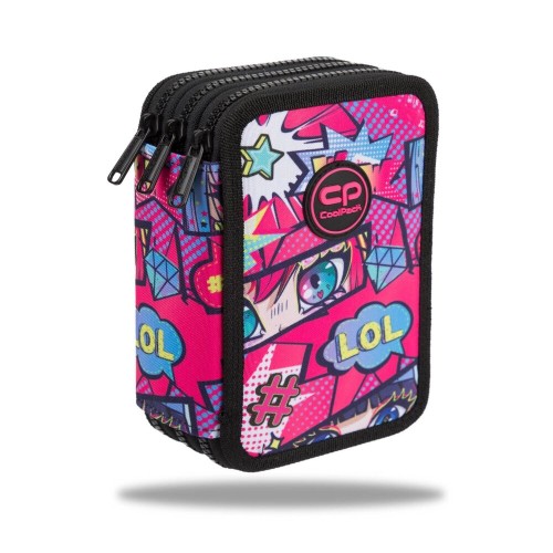 Plumier tres pisos jumper Pink anime Coolpack 5903686392580