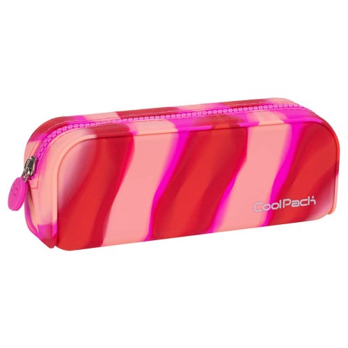 Portatodo silicona cebra rosa Coolpack 5903686334337