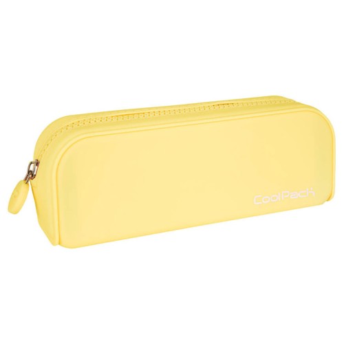 Portatodo silicona pastel amarillo Coolpack