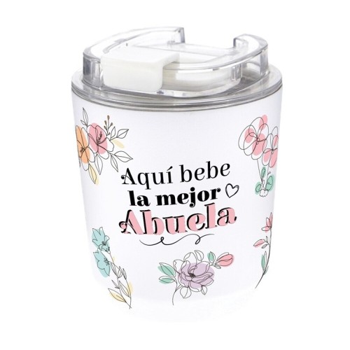 Vaso térmico 280ml Aqui bebe la mejor abuela Aurea 843545809