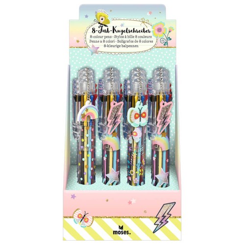 Boligrafo de 8 colores F&A Moses 4033477262561 1