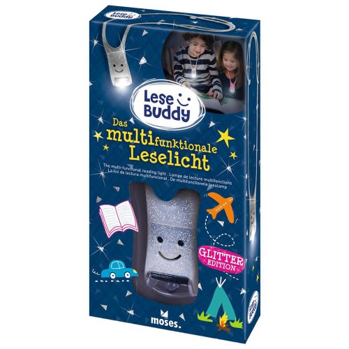 Lámpara gris purpurina Lese Buddy Moses 4033477262448 1
