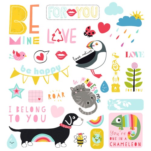 Libro de pegatinas Lovely Planet Moses 4033477262813 4