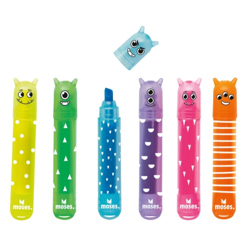 Mini marcadores Monsters Moses 4033477263018 2