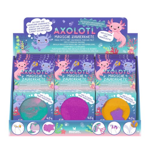 Plastilina mágica de Ajolote Moses 4033477382405 1