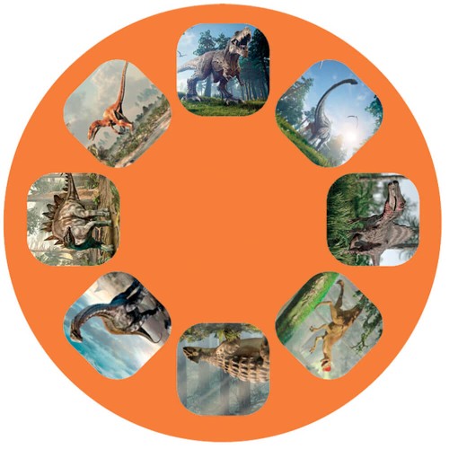 Proyector Diapositivas Dinos Moses 4033477402363 4
