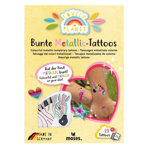 Tatuajes metálicos Lovely Planet Moses 4033477262981 1