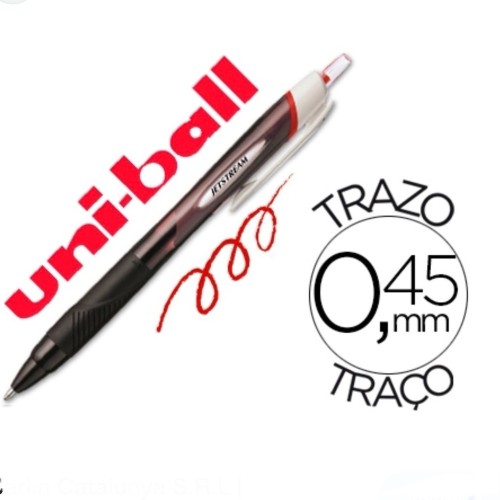 Boligrafo  Jetstream rojo Uniball 4902778315071