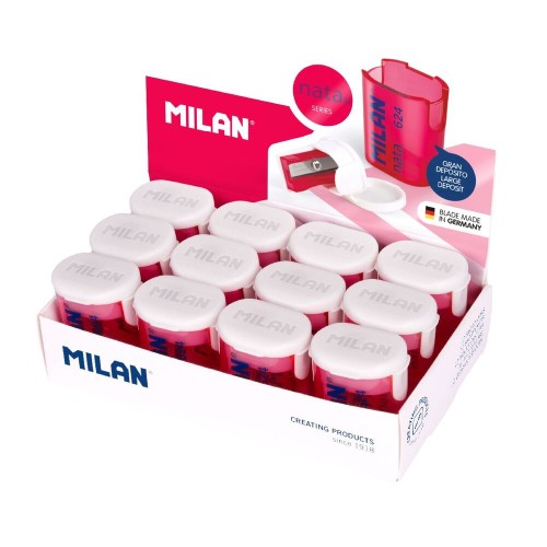 Sacapuntas con depósito colección Nata Milan 8411574110668