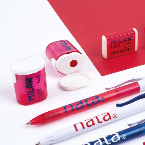 Sacapuntas con depósito colección Nata Milan 8411574110668