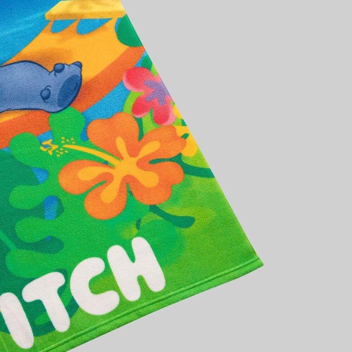 Toalla microfibra Stitch playa 70x140 240gr Factory Cr 84354