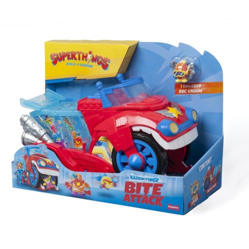 Camion Superthings S Bite Attack. Incluye un Doc y Room excl