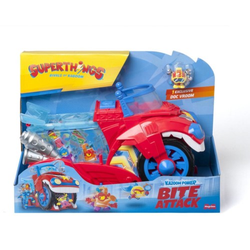 Camion Superthings S Bite Attack. Incluye un Doc y Room excl