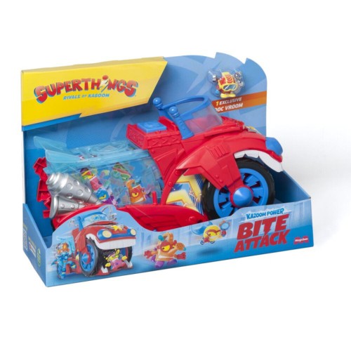 Camion Superthings S Bite Attack. Incluye un Doc y Room excl