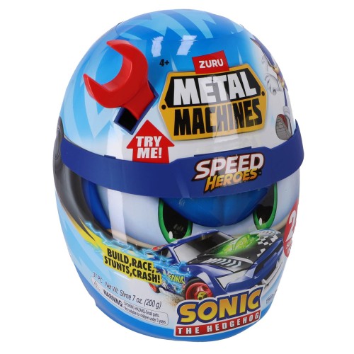 Casco Metal Machines Sonic Speed Hero, monta tu propio coche