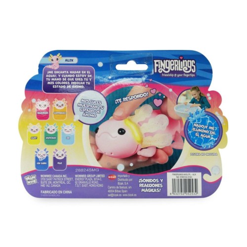Figura Pez Fingerlings Axolotl Nadador más de 50 sonidos y r