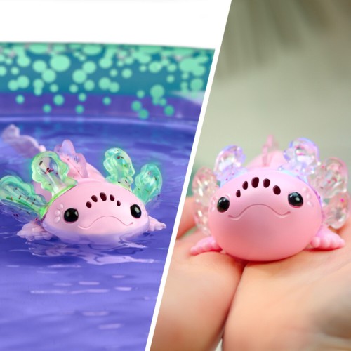 Figura Pez Fingerlings Axolotl Nadador más de 50 sonidos y r