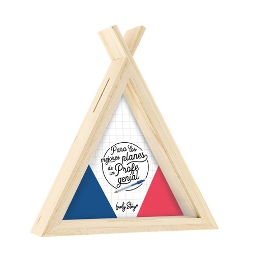 Hucha tipi blanca Para los mejores planes de un profe genial