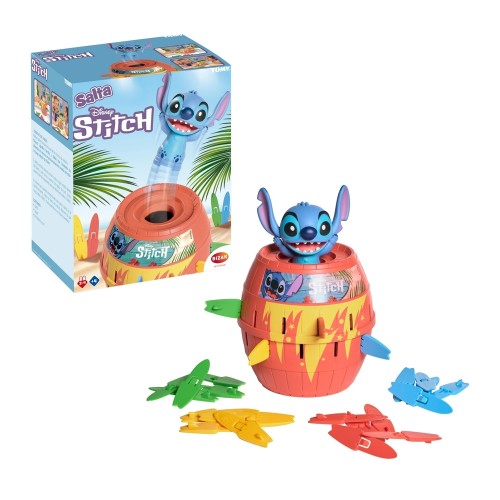 Juego Salta Stitch encaja bien las tablas de surf o saldrá p