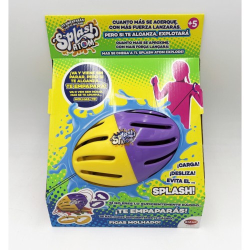 Juego Splash Atom. Lanza y acierta, con cada tiro  Bizak 843