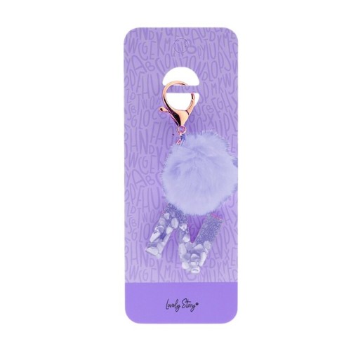 Llavero letra N purple  Lovely Story 8435458179589