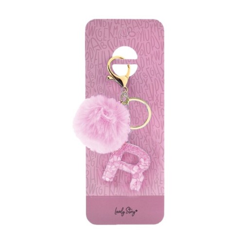 Llavero letra R pink Lovely Story 8435458179725