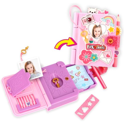 Mini Diario Secreto Funlockets. Diset 8436538676431