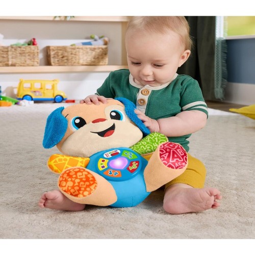 Peluche perrito Fisher - Price rie y aprende Mattel 19473529