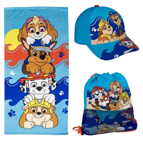 Toalla con Saquito y gorra Paw Patrol 33x27x7 cm Cerda 84454