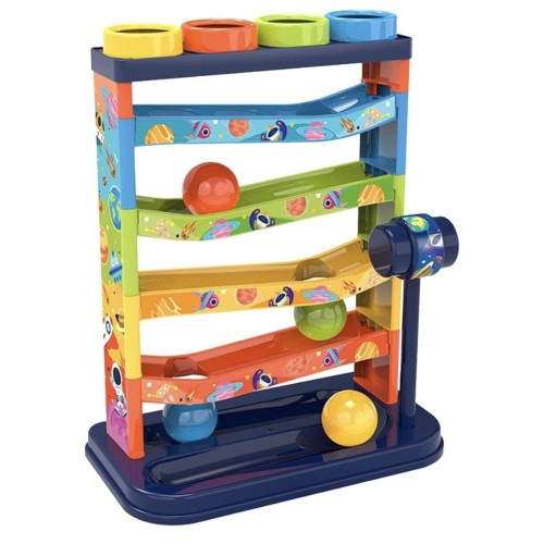 Torre de bolas encajables con accesorios 35x27cm 84365852284