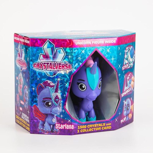 Unicornio Crystalferse para cristalizar, 1500 cristales, peg