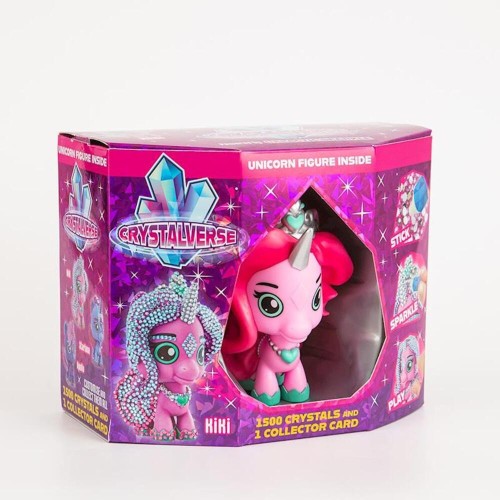 Unicornio Crystalferse para cristalizar, 1500 cristales, peg