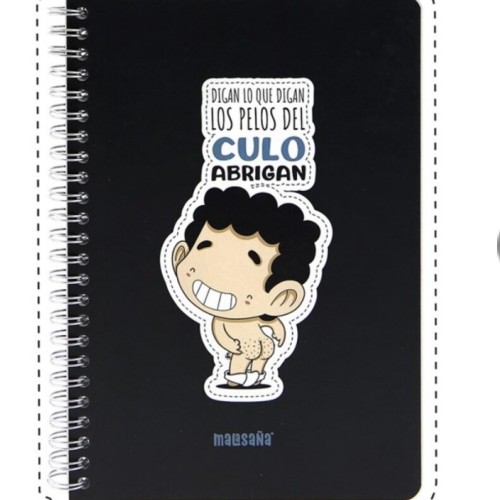 Cuaderno A5 - digan lo que digan...- color negro