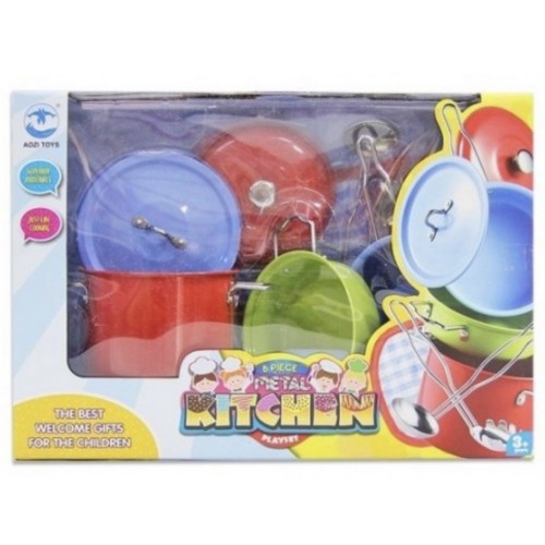 Set de cocina colores metal FENTOYS