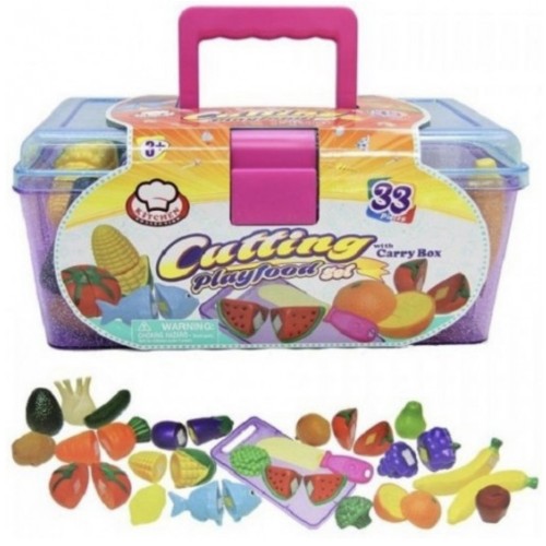 Maletin comida cortada 33 piezas FENTOYS