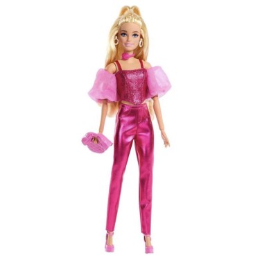 194735303083 (1) Muñeca Barbie Deluxe Metalizada c 1