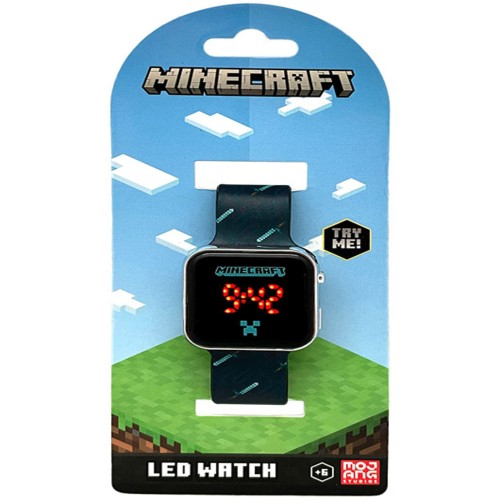 Reloj LED Minecraft. KIDS 8435507869041 1